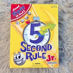 5 Second Rule Jr. Board Game